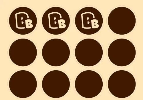 Brownie point stamps