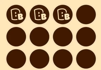 Multiple Brownie Point Stamps